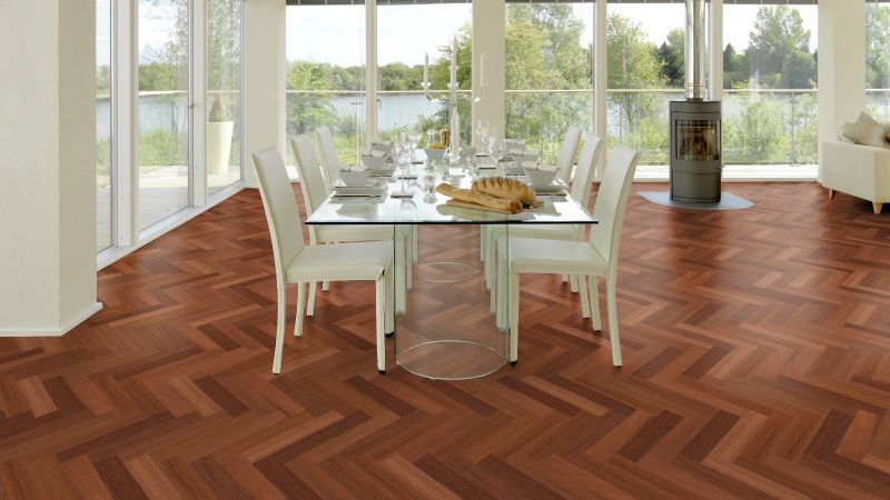 Herringbone - Unique Flooring Option dark-herrinbone-flooring
