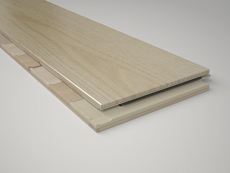 Engineered Multilayer Wood Flooring, 4mm Engineered Hardwood Flooring