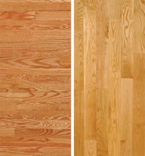 White Oak Flooring Vs Red Comparison Esb White Oak Flooring Vs Red, Red Oak Flooring