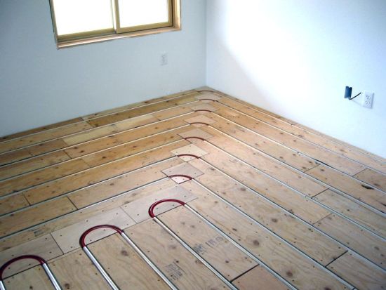 Installing Wood Flooring Over, How To Lay Laminate Flooring On Underfloor Heating